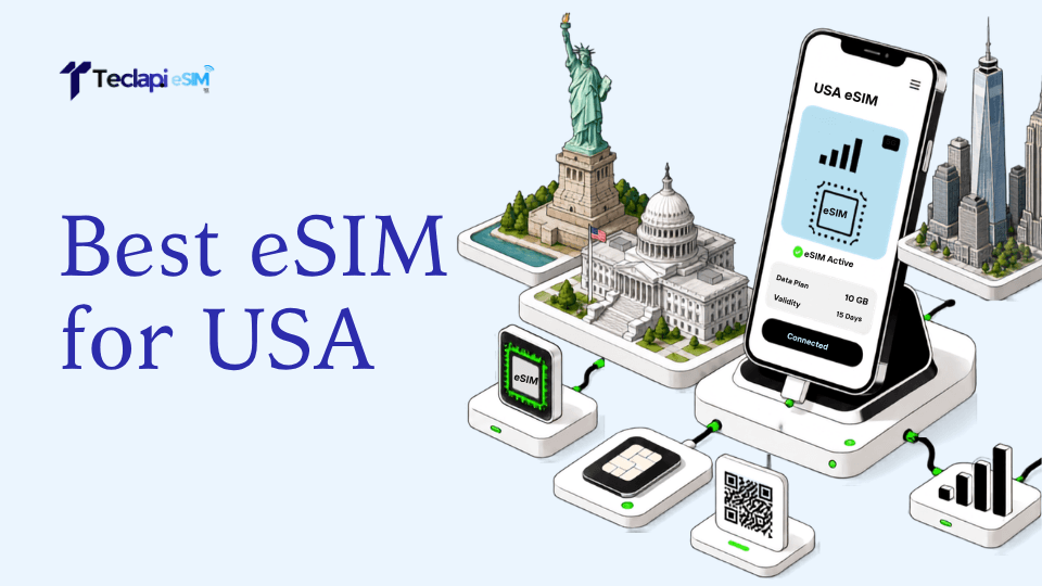Best eSIM for USA Travel: Stay Connected from Airport Arrival to Road Trip