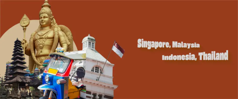 Singapore, Malaysia, Indonesia & Thailand eSIM
