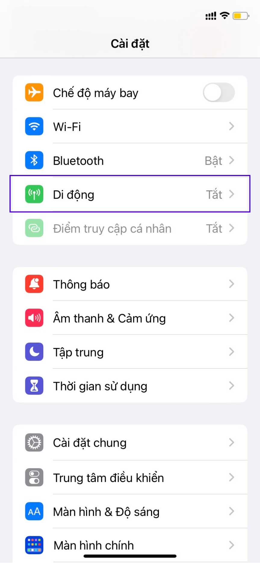Bước 1